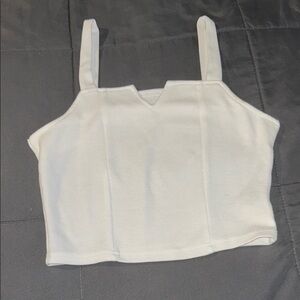 Stylish White Camisole Top